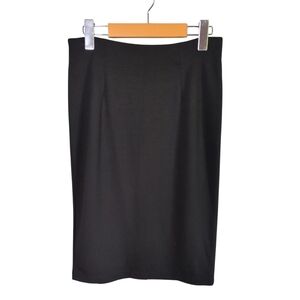 Eileen‎ Fisher Black Elastic Waist Pencil Skirt Size XS